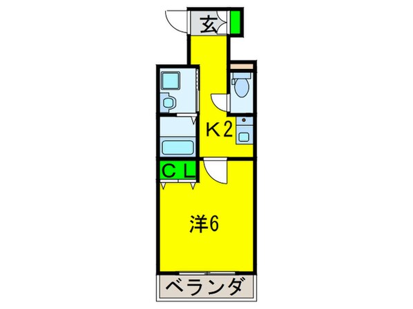 リアライズ天下茶屋の物件間取画像